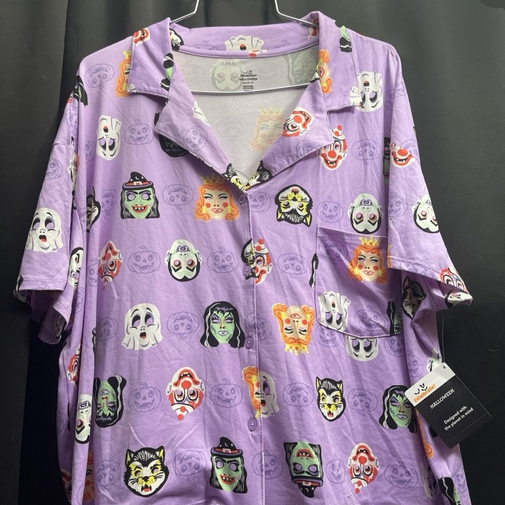 Secret Treasures Lavender Halloween Shirt